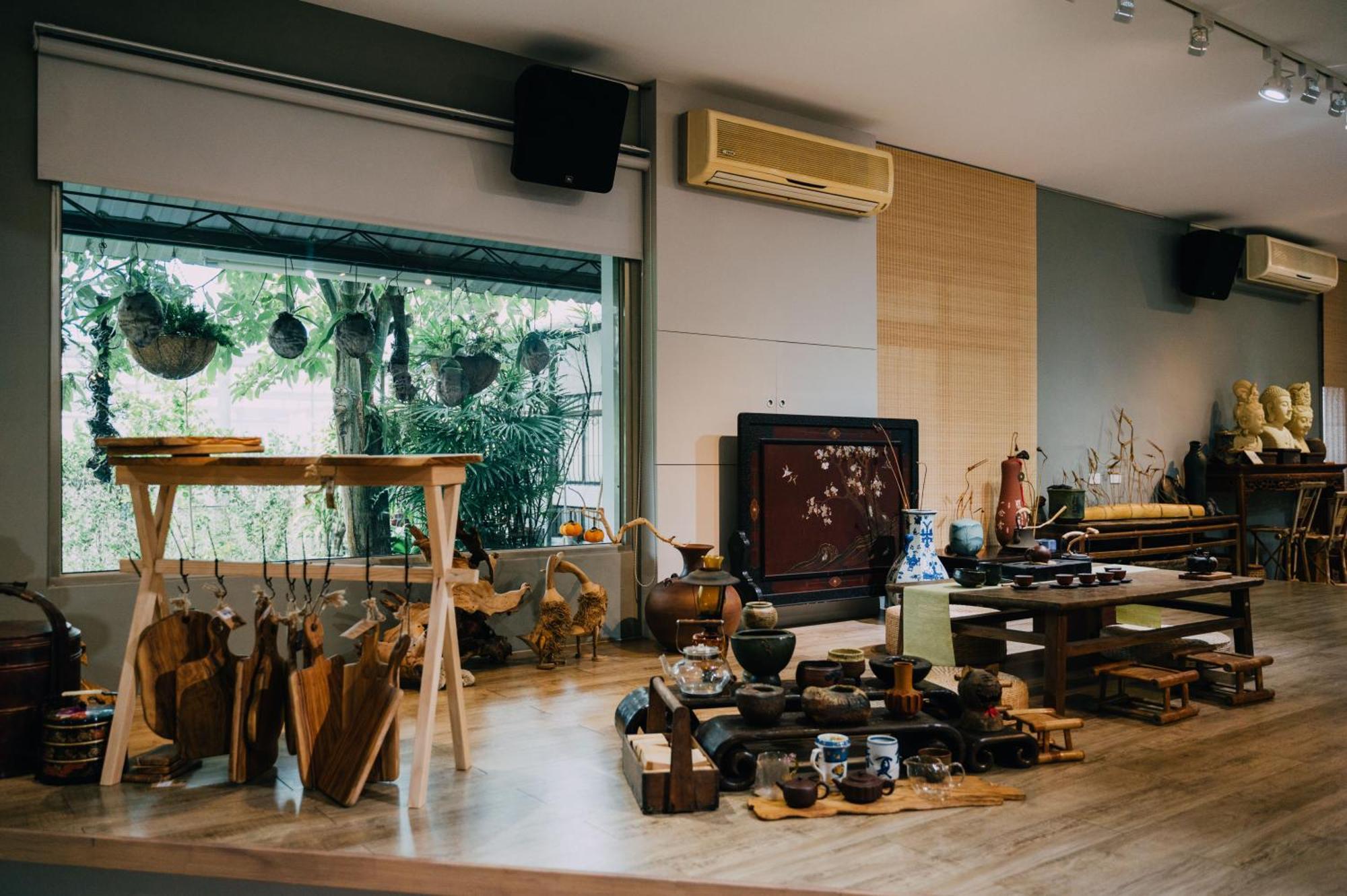 藴慢築 茶花藝主題民宿 Yun Man Zhu Homestay Gongguan Bagian luar foto